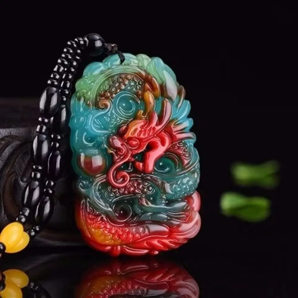 Jewelry Making Necklaces - Real Jade Dragon Pendant Necklace Pendants