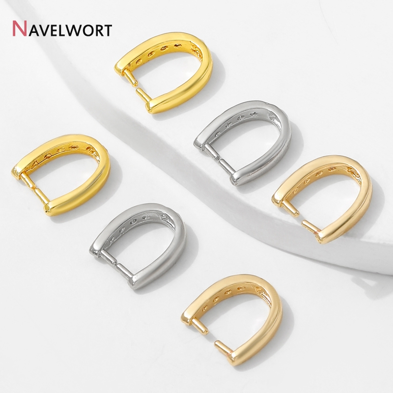 Jewelry Making Name - 14K Gold Plated Brass Metal Inlaid