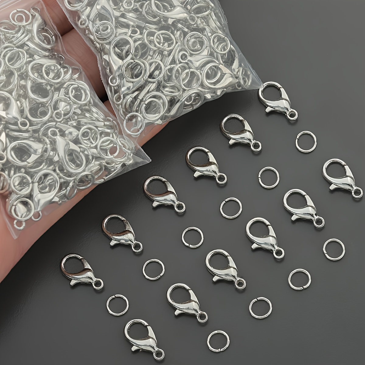 1/2/300pcs Lobster Clasps Open - đánh giá và giá Jewelry Making Ring Tool