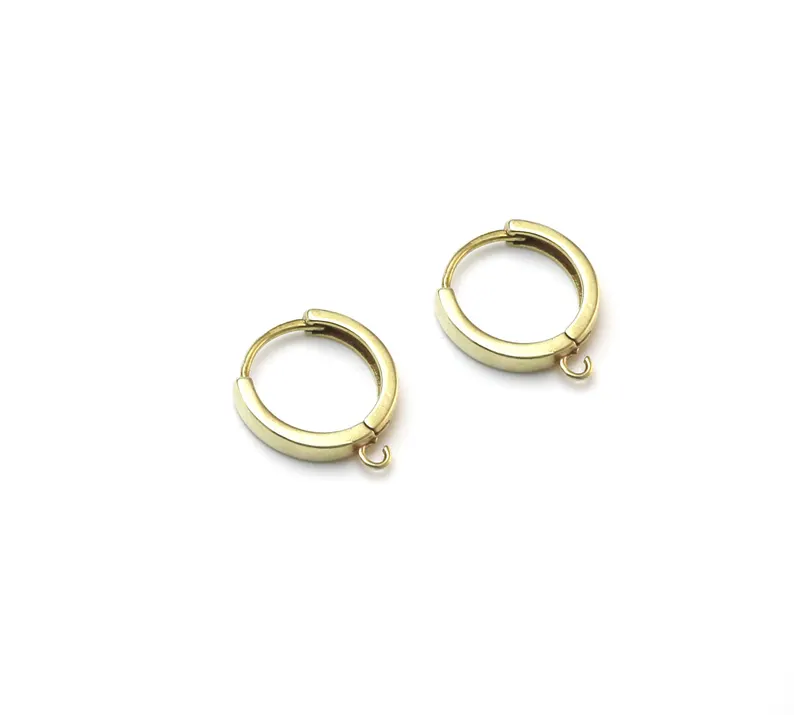 10pcs Brass Ear Hoops, Leverba - đánh giá và giá Jewelry Making Name