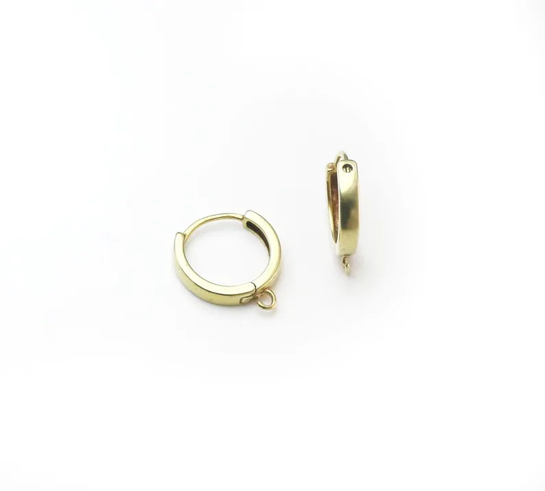 10pcs Brass Ear Hoops, Leverba - đánh giá và giá Jewelry Making Name