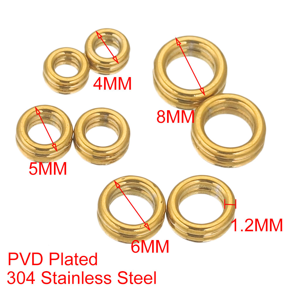50pcs Stainless Steel Closed J - đánh giá và giá Jewelry Making Ring Tool