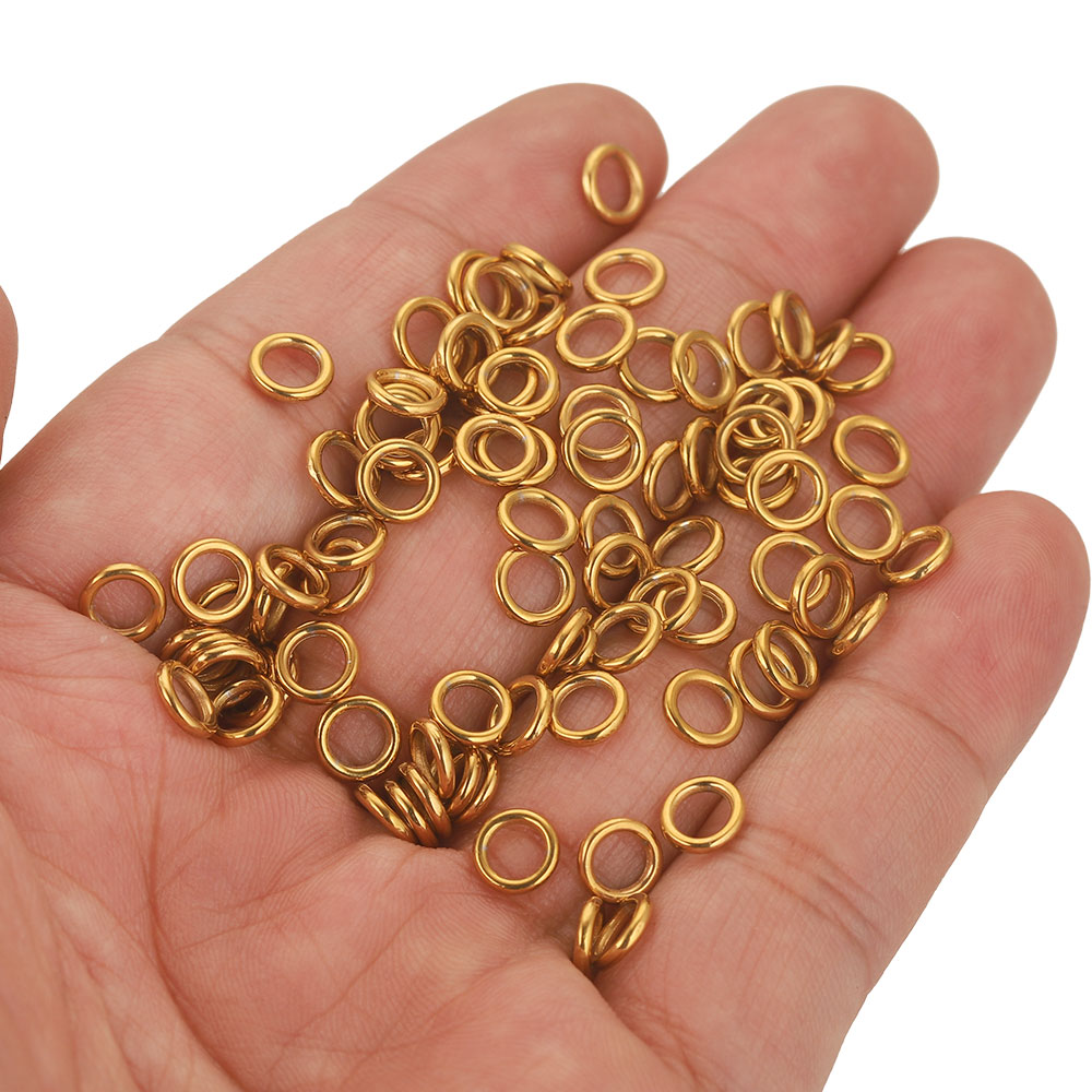 50pcs Stainless Steel Closed J - đánh giá và giá Jewelry Making Ring Tool