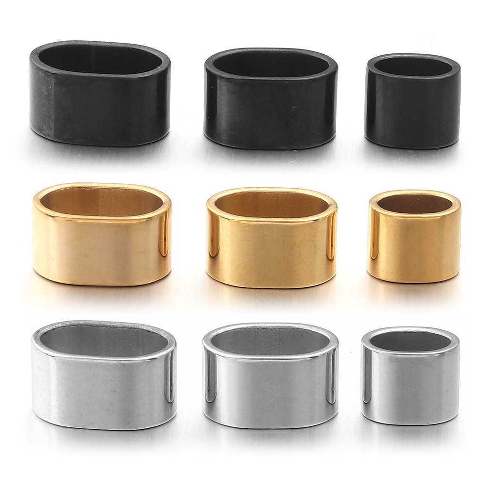 6pcs Flat Stainless Steel Tube - đánh giá và giá Jewelry Making Name