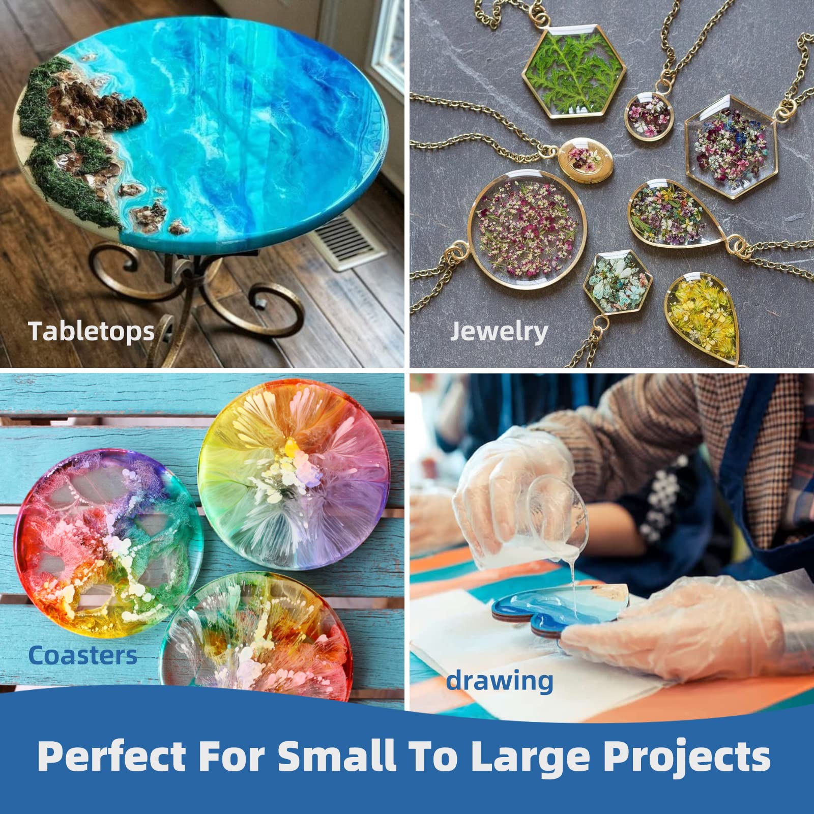 250ml-1000ml Epoxy Resin Casti - đánh giá và giá Jewelry Making Course