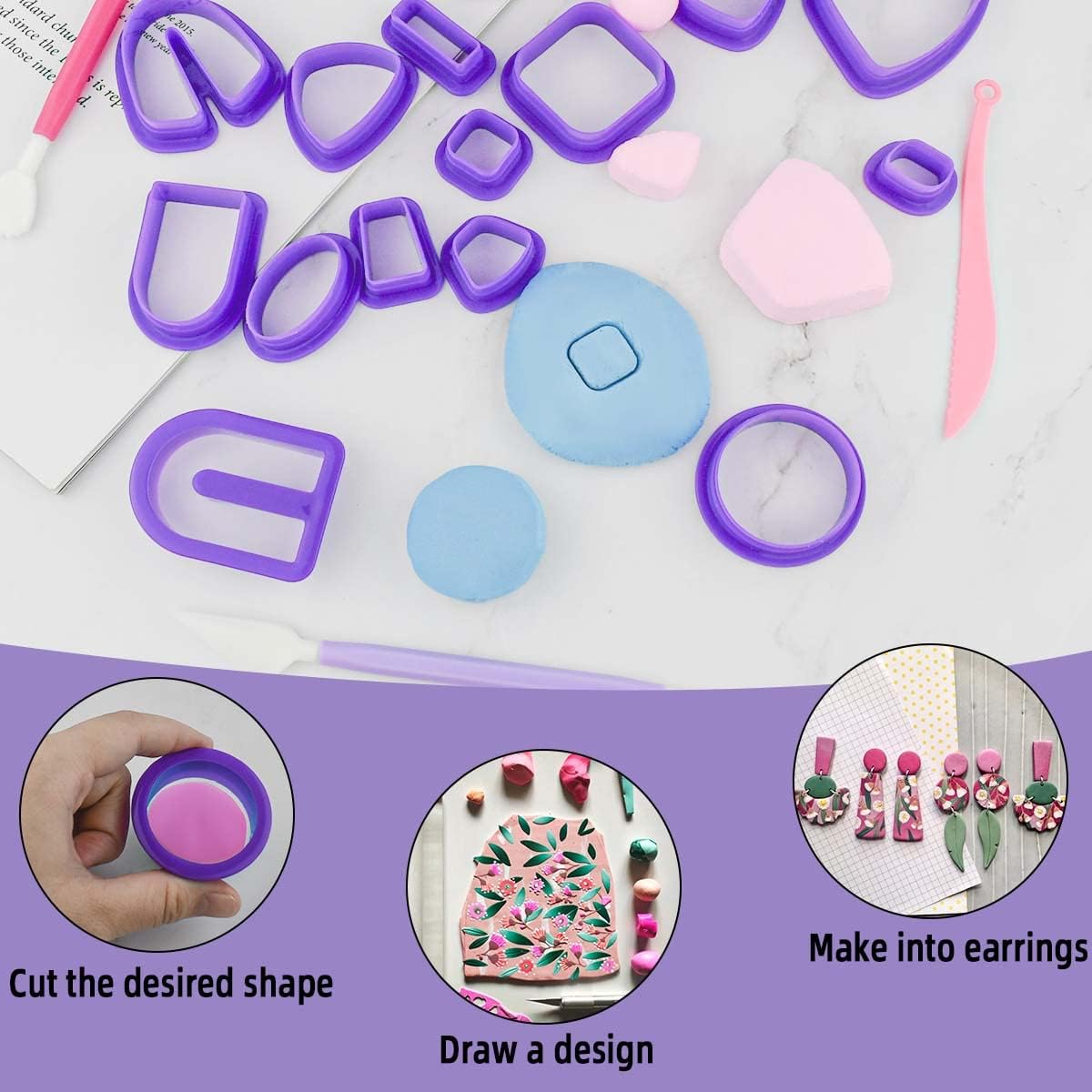 Polymer Clay Earring Making Ki - đánh giá và giá Jewelry Making Ring Tool