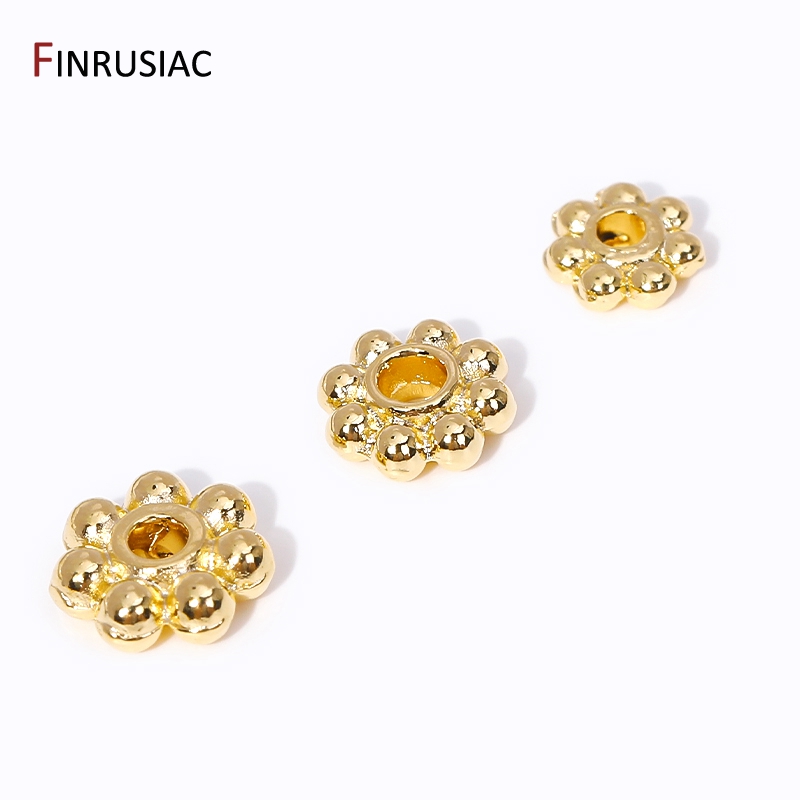 30PCS 4mm/5mm/6mm 14K Real Gol - đánh giá và giá Jewelry Making Bali