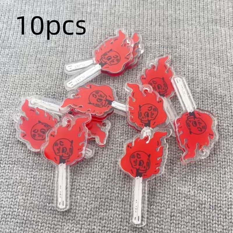 10pcs acrylic skull pendant, D - đánh giá và giá Jewelry Making Necklaces