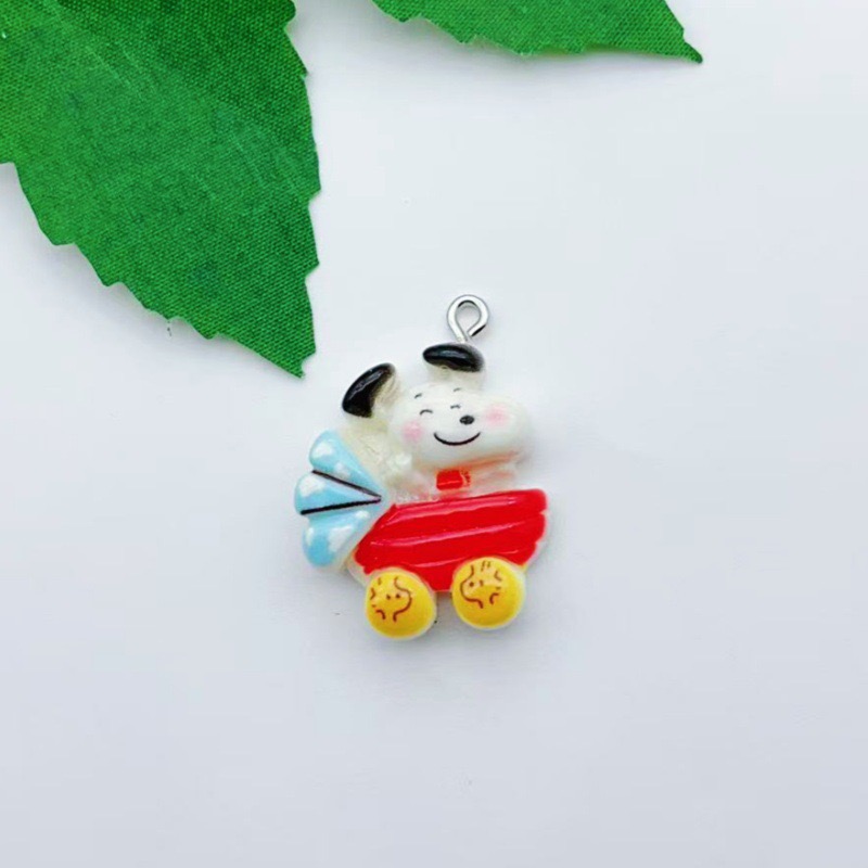 12pcs resin cartoon dog pendan - đánh giá và giá Jewelry Making Diy