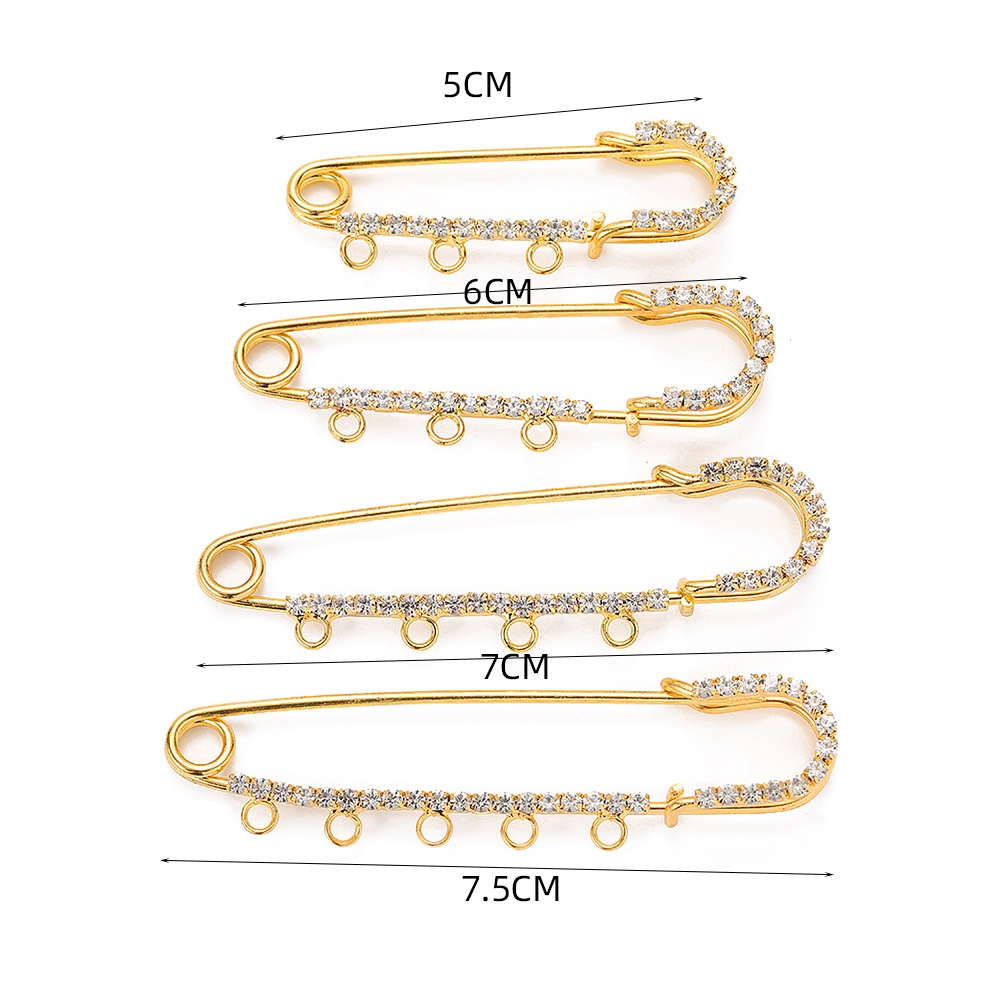 5pcs Rhinestone Charms Safety  - đánh giá và giá Jewelry Making Ring Tool