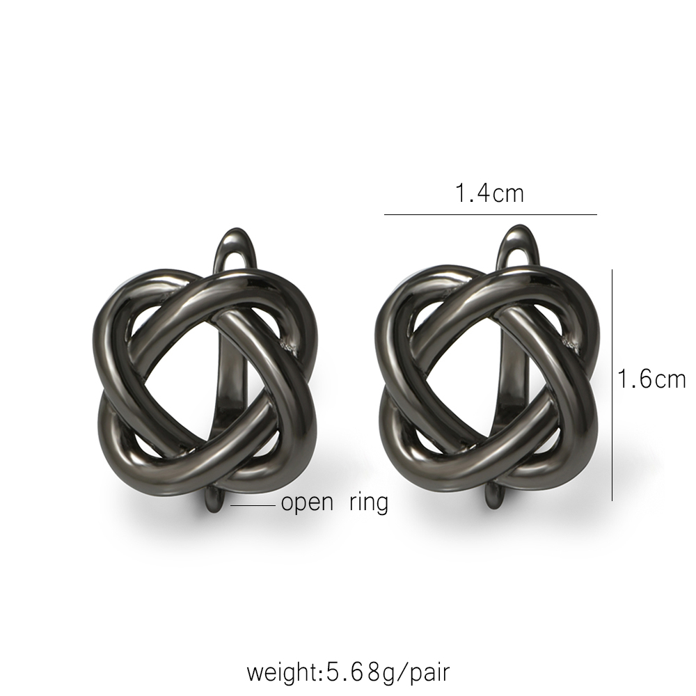 YANASI 1 Pair Gun Black  Brass - đánh giá và giá Jewelry Making Name