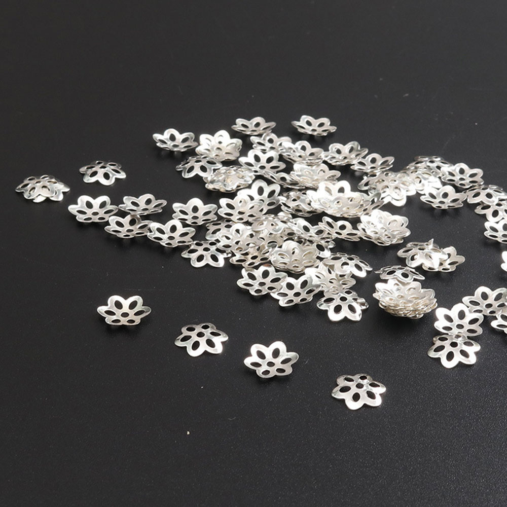 100Pcs Flower Bead Caps for Br - đánh giá và giá Jewelry Making Bali