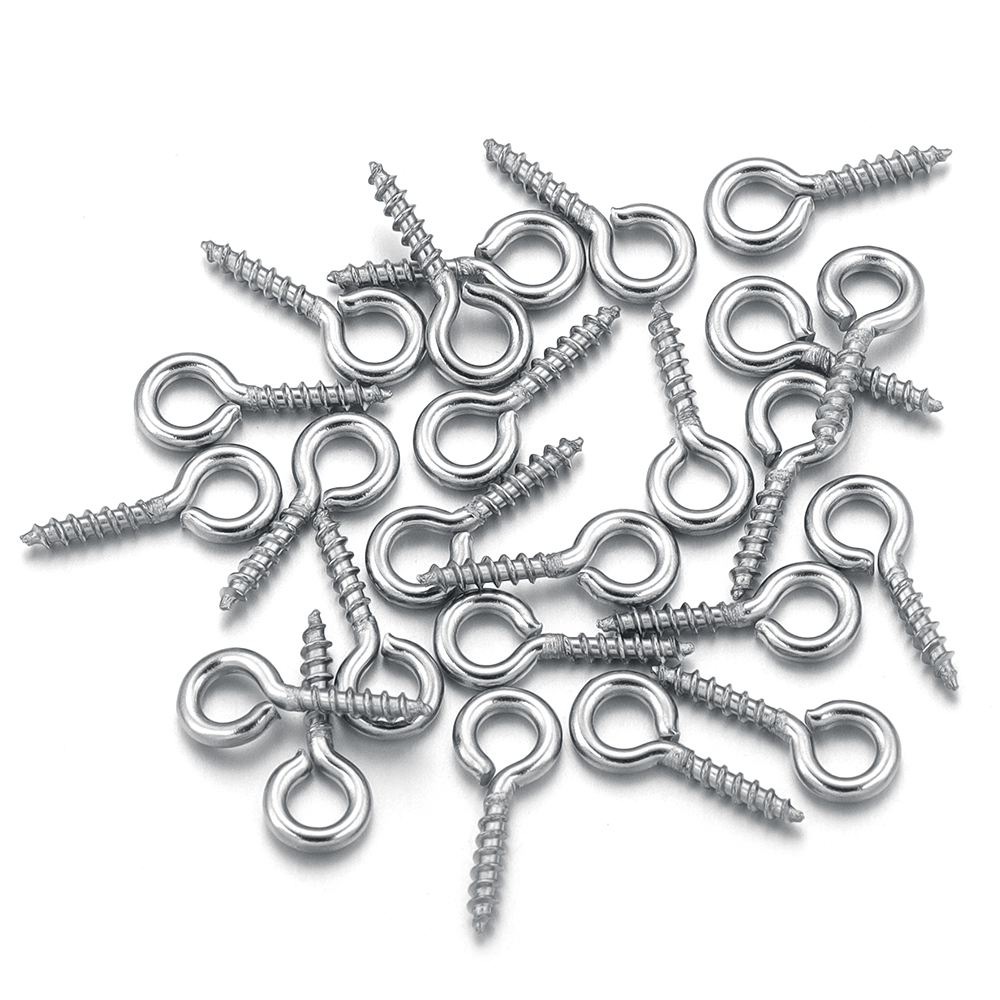 100pcs/lot Stainless Steel Min - đánh giá và giá Jewelry Making Eye Pins