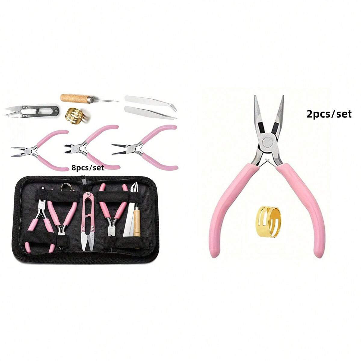 8pcs/set,2pcs/set Pink Senior  - đánh giá và giá Jewelry Making For Seniors