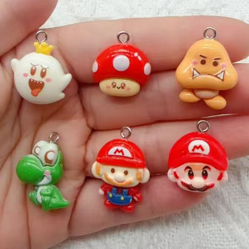 10pcs resin cartoon pendant, D - đánh giá và giá Jewelry Making Diy