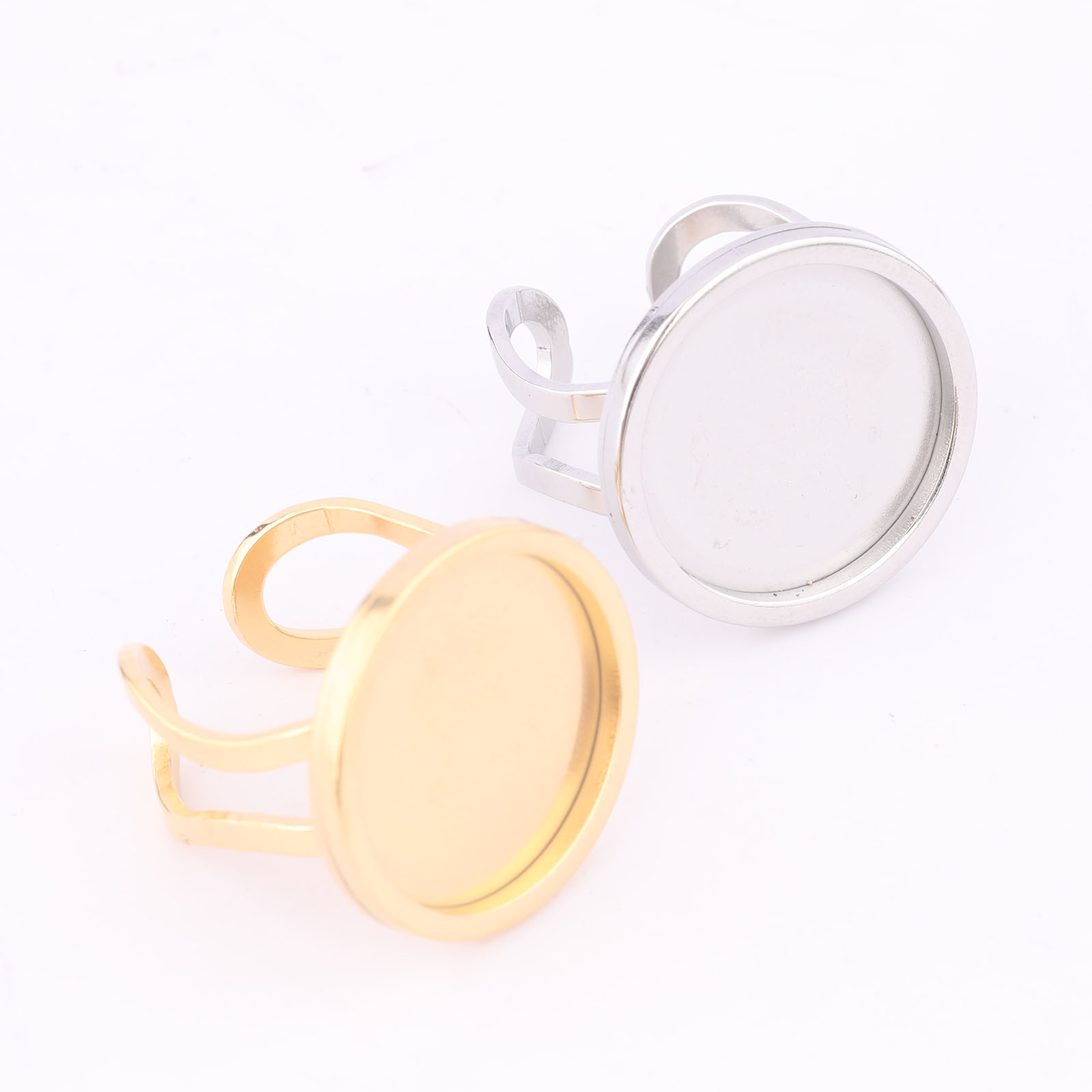 5pcs 18mm Round Cabochon Ring  - đánh giá và giá Jewelry Making Course