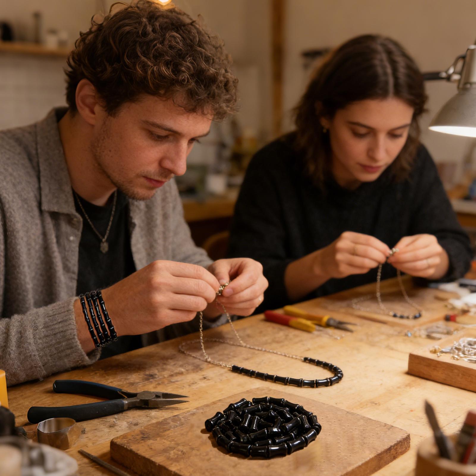 50pcs Phone Chain Making Beads - đánh giá và giá Jewelry Making Workshop For Kids